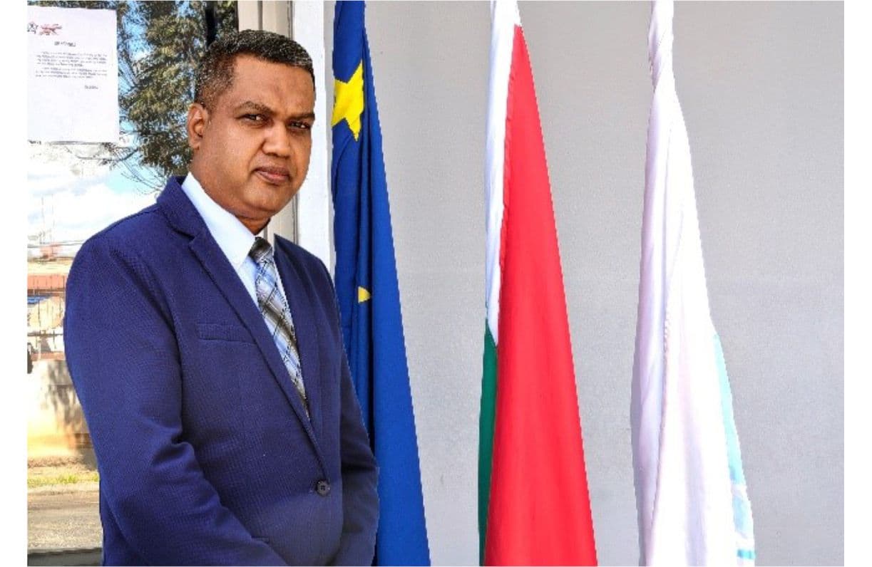 Dookbhonjun Raja, liaison officer for Mauritius