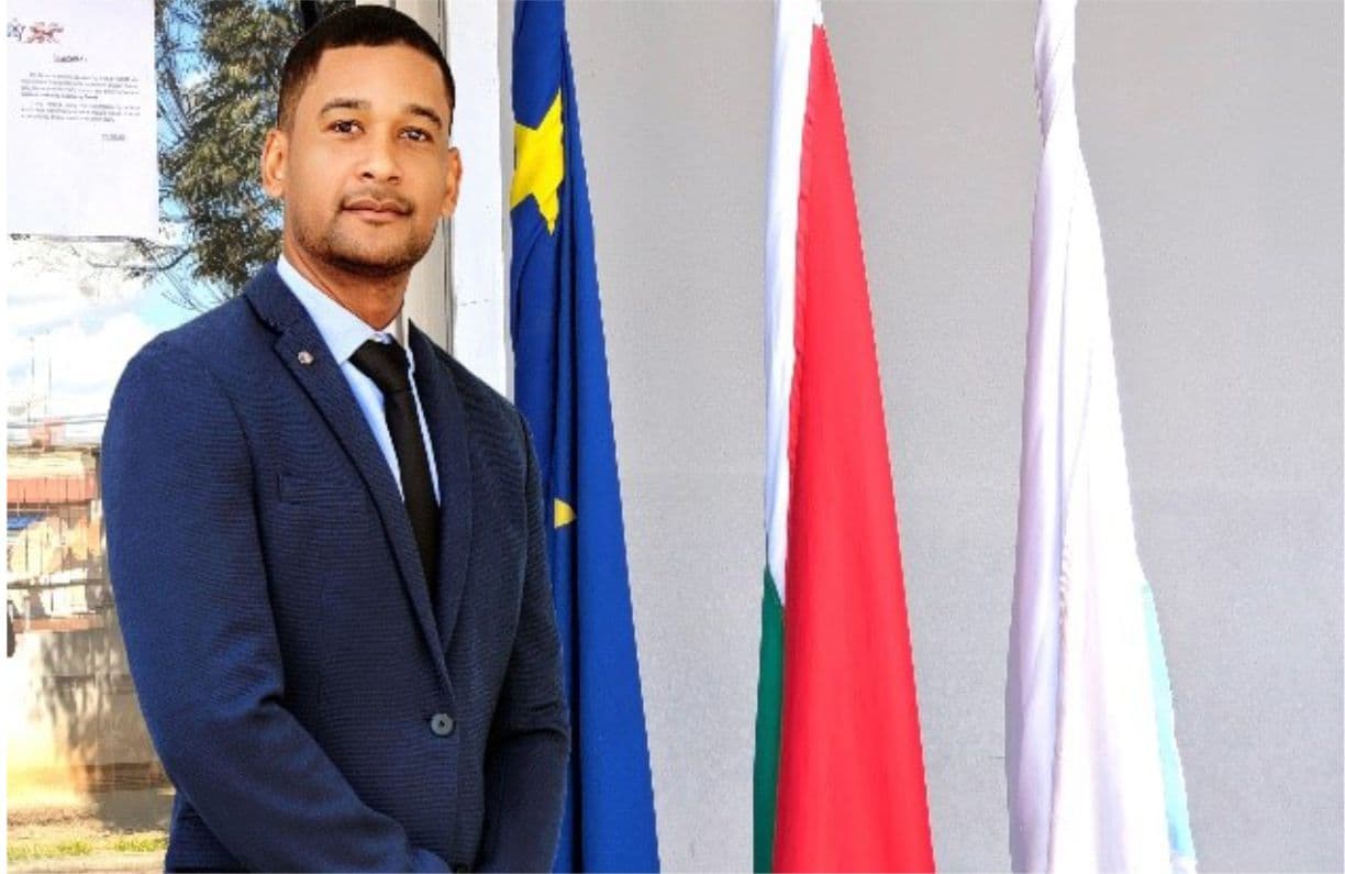 Leroy Paul, liaison officer for Seychelles
